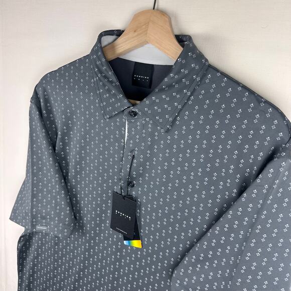 NWT Dunning Men's Size L Polo Golf Shirt Casual Collared Short Sleeve - Picture 3 of 9